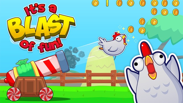 Chicken Toss - Jogo da Galinha Fugitiva na App Store