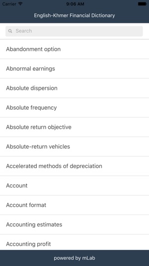 ENG-KH Financial Dictionary