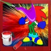 Colorings For Kids Game Sonic Hedgehog Version