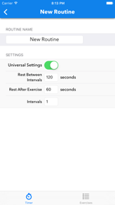 HIIT Timer - Free High Intensity Interval Training Stopwatch for Circuit Training, CrossFit screenshot