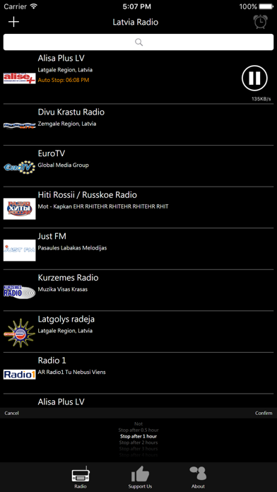 Screenshot #3 pour Latvian Radio - LV Radio