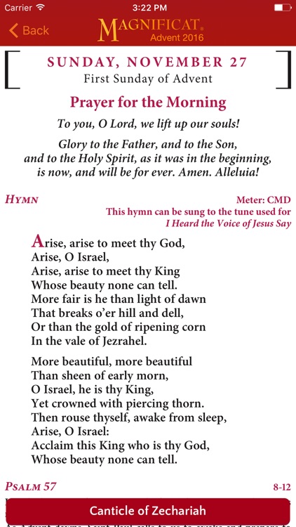 Advent Magnificat Companion 2016