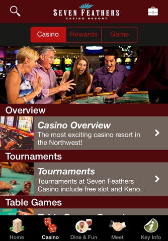 Seven Feathers Casino Resort screenshot 2