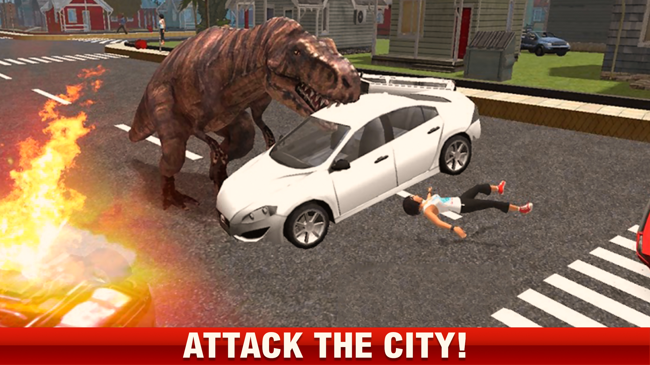 2016 Dinosaur simulator park Dino world fight-ing