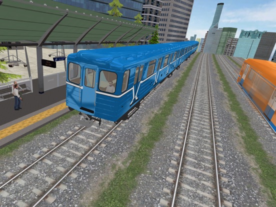 Rijden de stad Metro Trein Sim iPad app afbeelding 5