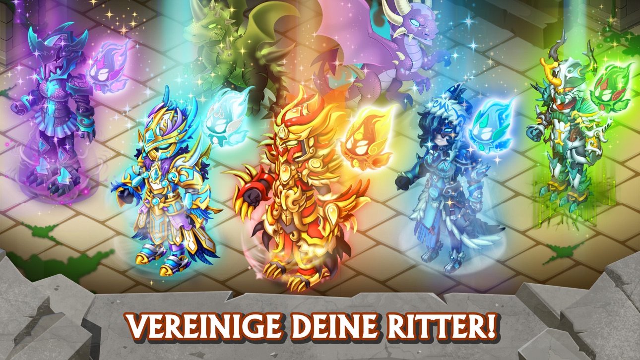 Knights & Dragons - RPG +2 screenshot 3 - iOS game interface