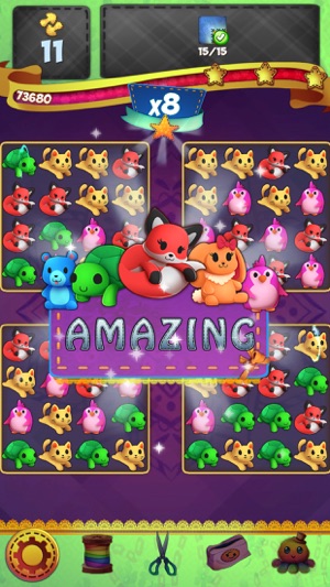 Fluffy Doll Friends: Match 3 Puzzle Games(圖2)-速報App