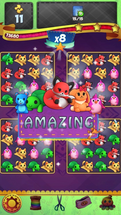 Fluffy Doll Friends: Match 3 Puzzle Games