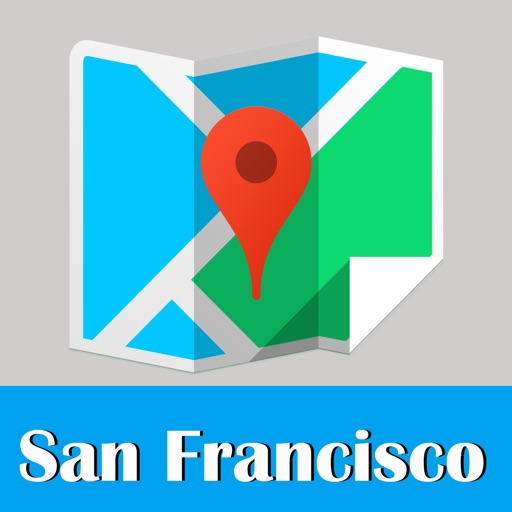 San Francisco metro transit trip advisor map guide icon