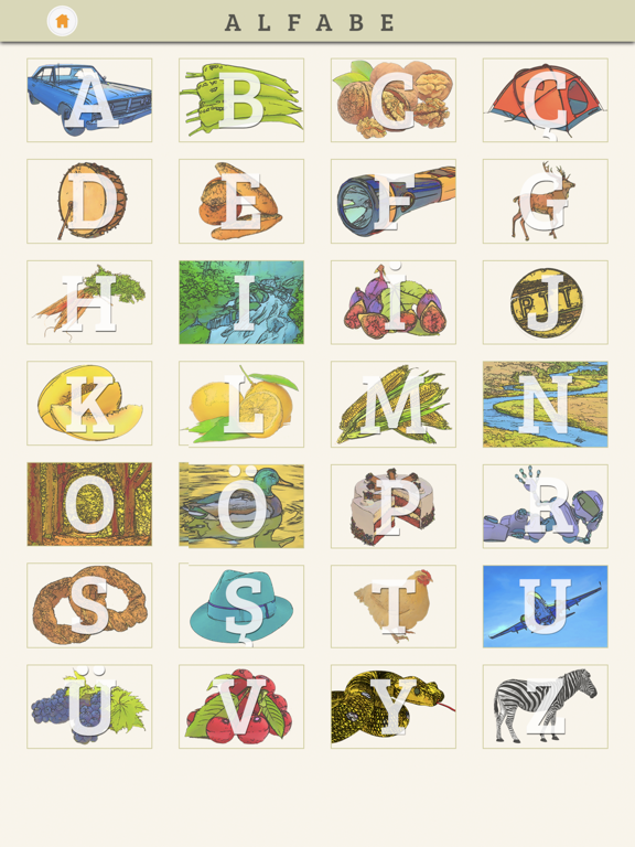 Screenshot #4 pour Çocuklar için Alfabe