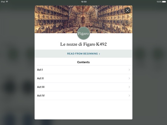 Mozart 225 iPad screenshot 4 - Music app