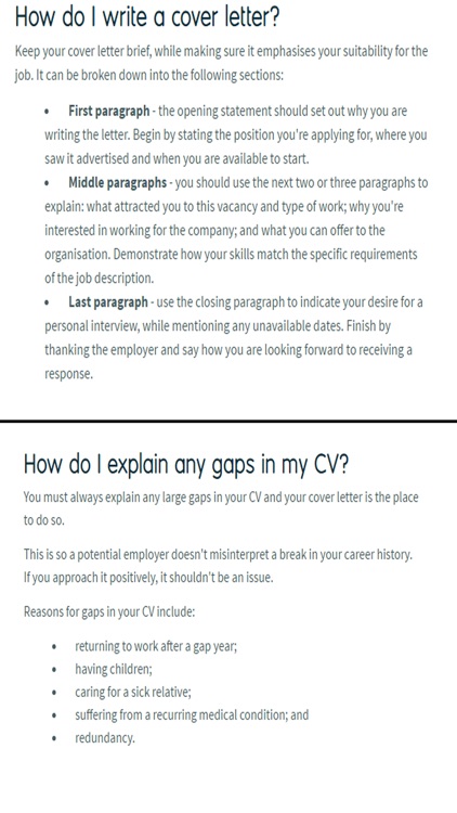 How to Write a Cover Letter screenshot-4