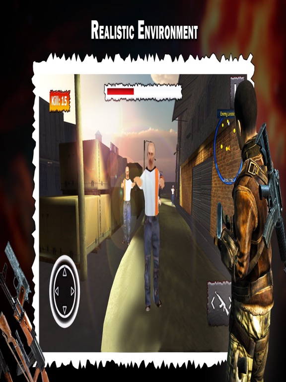 Zombie Sniper Shoot-Commando Front Call of Zombies iPad screenshot