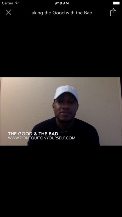 Don't Quit On Yourself