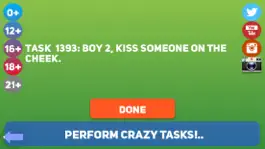 Game screenshot Truth or Dare -game for children 0+ and adults 21+ apk