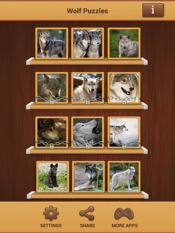 Screenshot #4 pour Jeux De Puzzle Loup - Le Meilleur Jeu De Réflexion