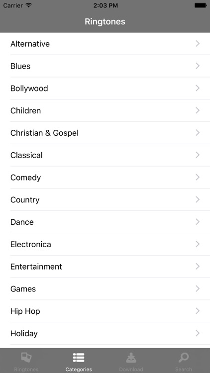 iRingtones - Free Unlimited Ringtones