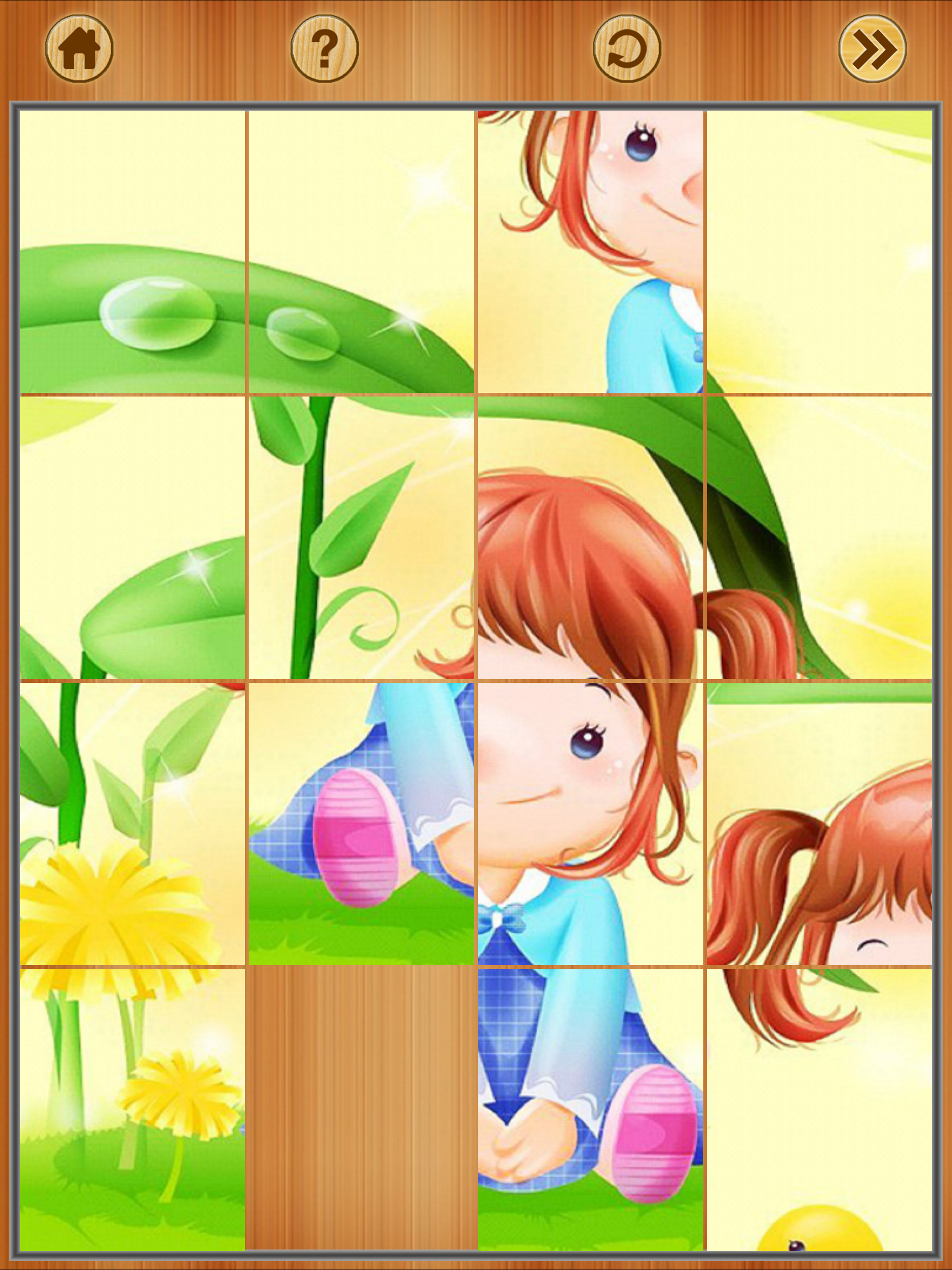 Slide Puzzle For Kids