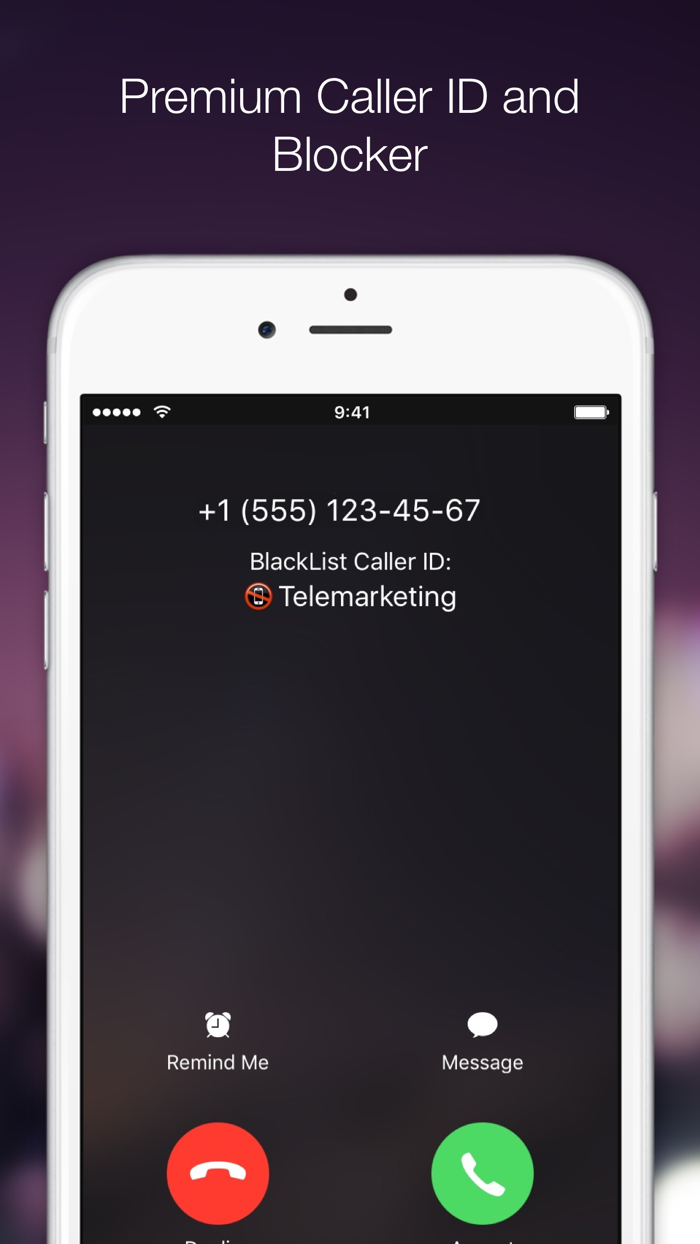 BlackList caller ID and blocker