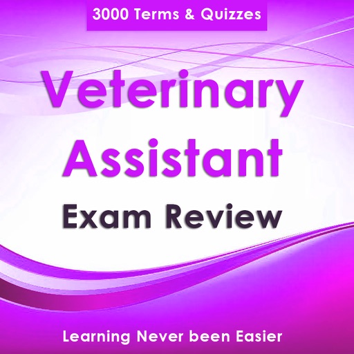 Veterinary Assistant Test Bank App-Terms & Quizzes
