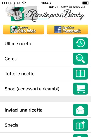 Ricette Bimby screenshot 2