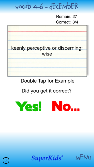 Screenshot #3 pour 4th - 6th Grade Vocabulary