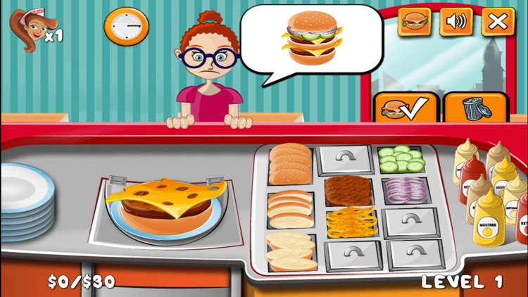 Burger Shop Make Yummy Burger