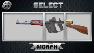 Weapon Rifle Morphing Simulator screenshot #1 for iPhone