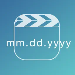 Video With Date (Time Stamp Your Videos) app icon