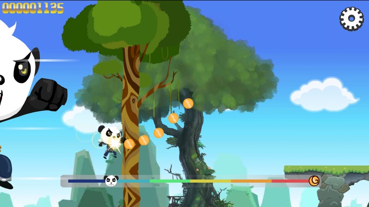 Ninja panda angry run game
