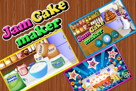 Jam Cake Maker – Bake cakes in this bakery shop game for kids screenshot 2