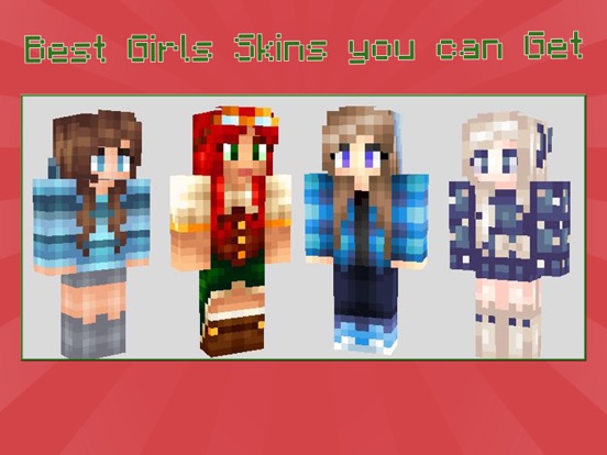 Girl Skins for MCPE - Skin Parlor for Minecraft PEのおすすめ画像2