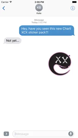 Game screenshot Charli XCX - Sticker Pack apk