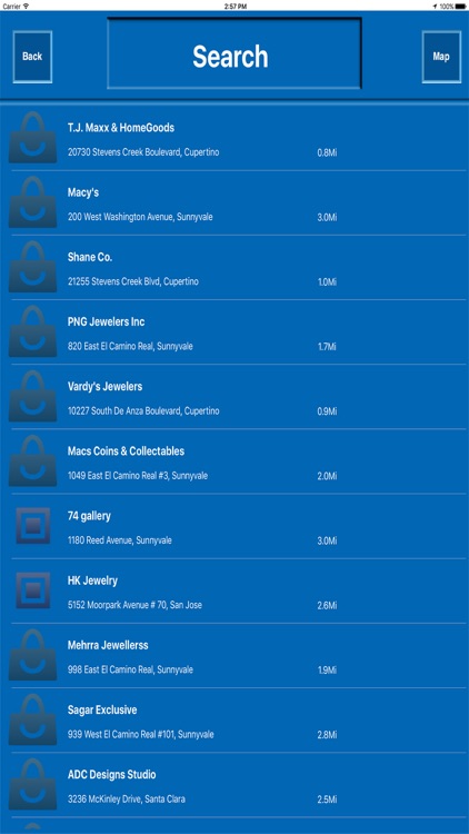 Nearby Business Spots