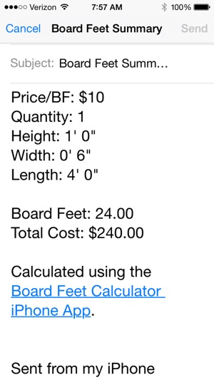 17+ Board Foot Calculator App