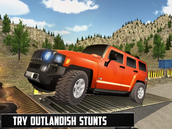 Offraod Hummer Jeep GT Racing Stunts iPad screenshot