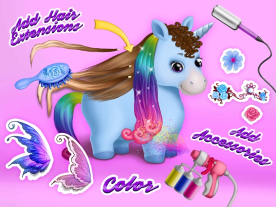 Pony Sisters Hair Salon 2 - No Ads iPad app afbeelding 4