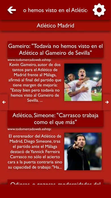 Screenshot #2 pour TLN - Todas Las Noticias del Atlético de Madrid