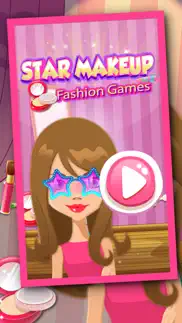 star hair and salon makeup fashion games free iphone screenshot 1