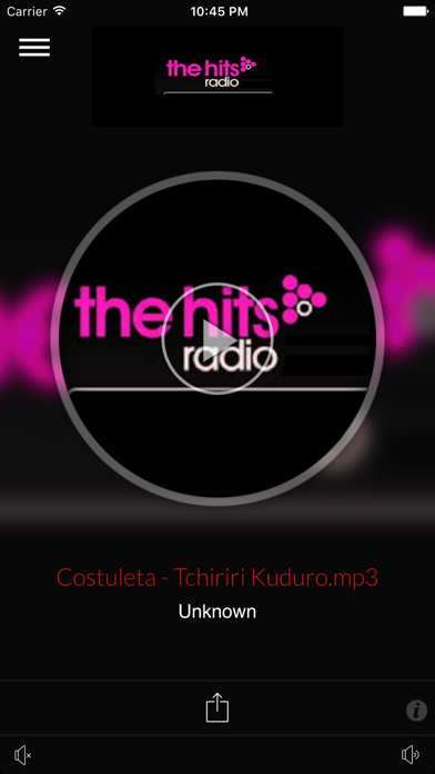 Screenshot #1 pour the hits radio web