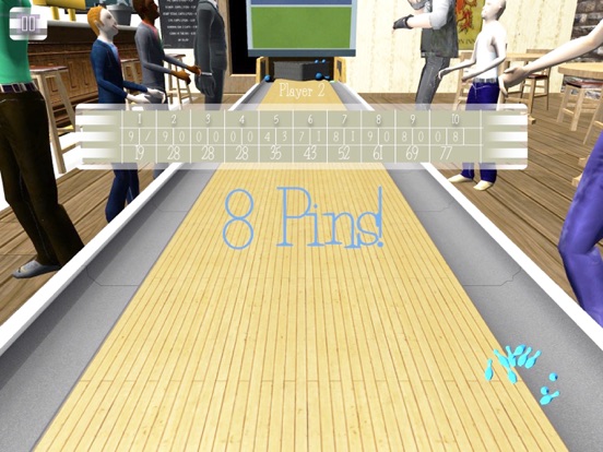 Bowling 3D Pocket Edition 2016 - Real Bowling Ultimate Challenge Shuffle Play in Club Environment With Audience iPad screenshot