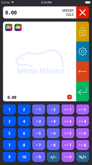 SpeedyCalc Tally Calculator