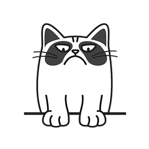 Grumpy Cat Stickers for iMessage