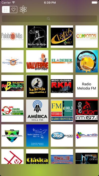 Radios de Bolivia en Vivo Gratis iPhone screenshot 1 - Music app