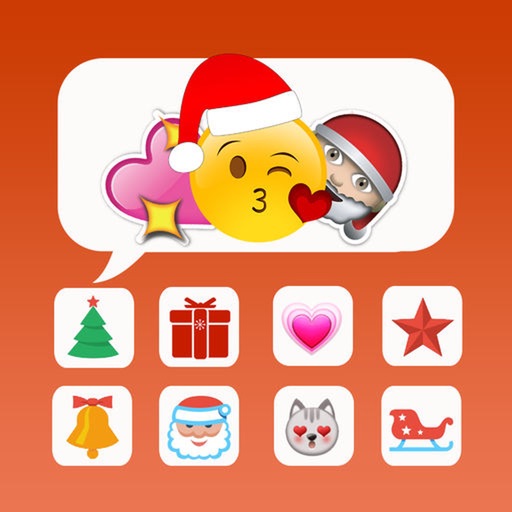 Big Emoji for Chirstmas - Emoticons & Stickers icon