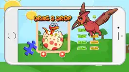 Game screenshot Dinosaur Jigsaws Puzzle Activities for Preschool apk