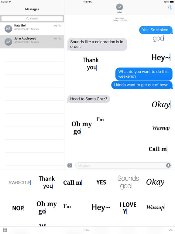 Screenshot #4 pour TypingText - Keyboard Type-on Effect Stickers