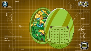 Steel Dino Toy: Mechanic Stegosaurus-2 player game screenshot #2 for iPhone