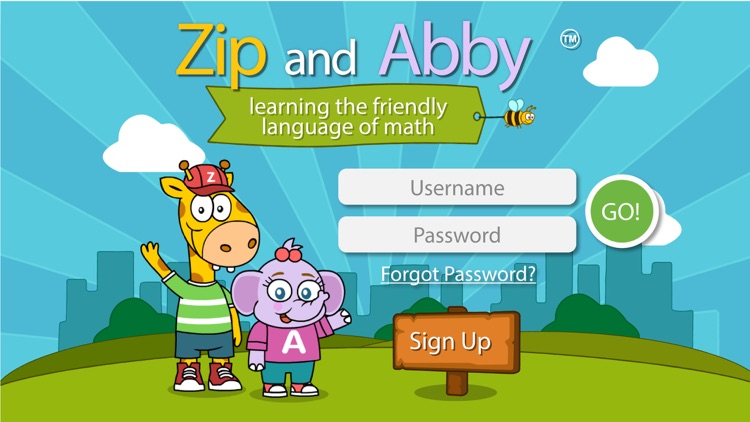 Zip and Abby speak math
