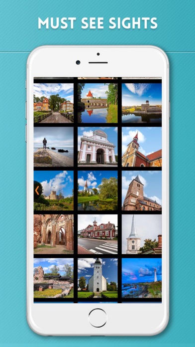 Tallinn Travel Guide and Offline City Street Map Screenshot